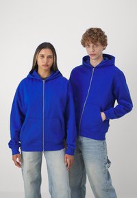 Jack & Jones PREMIUM JPRBLUHARVEY ZIP HOOD UNISEX - Sweat zippé - surf the web