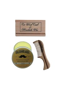 Golden Beards - WAX + ECO COMB - Set pour les cheveux - - Image miniature 1