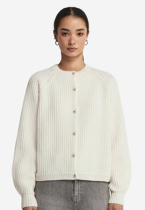 ULTRASOFT RIBBED - Cardigan - weiß