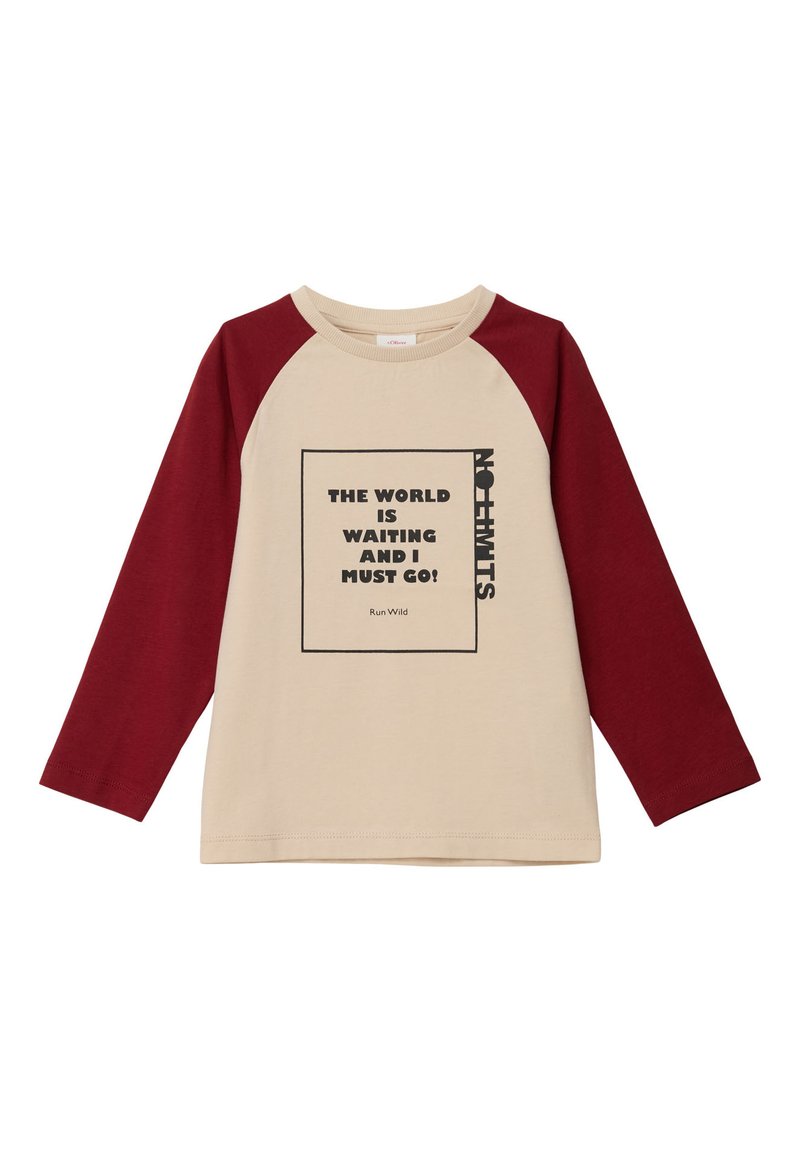 s.Oliver STATEMENT - Longsleeve - beige