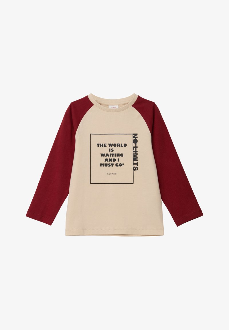 s.Oliver STATEMENT - Longsleeve - beige