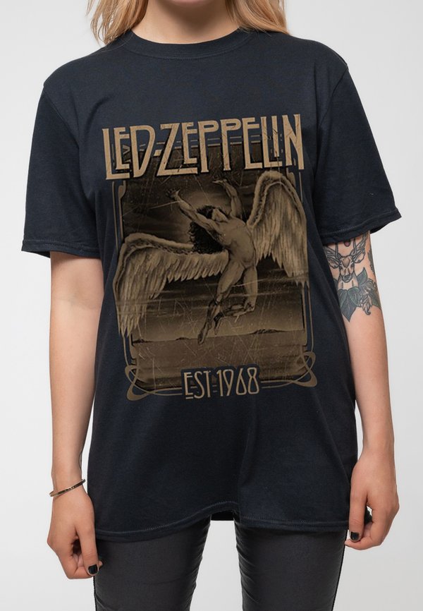 LED ZEPPELIN FADED FALLING - Print T-shirt3