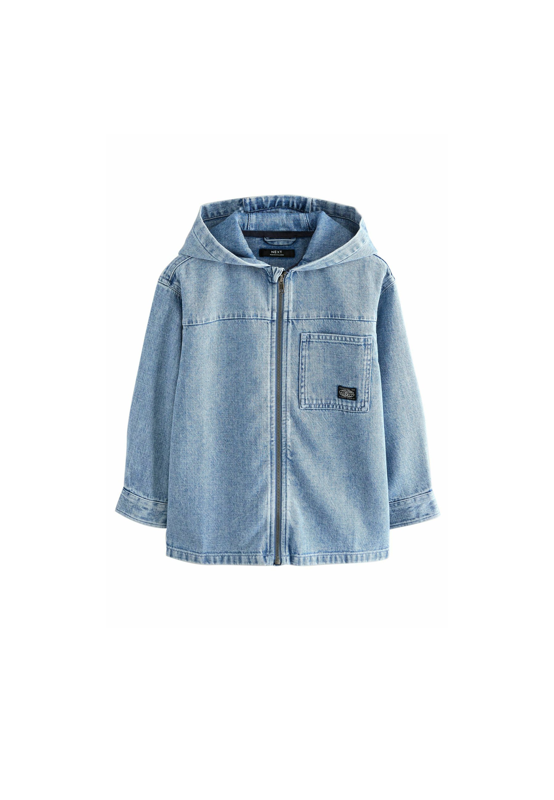 Next REGULAR FIT OVER THROUGH Giacca di jeans denim