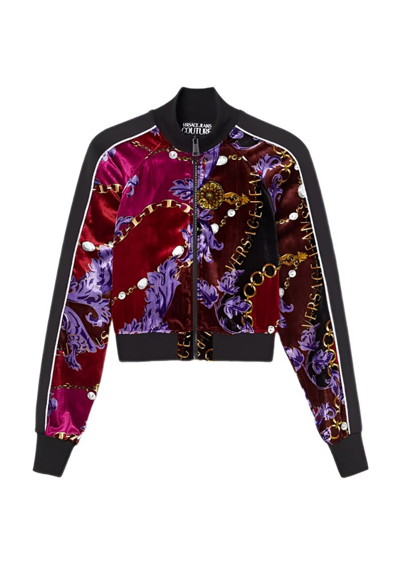 Versace Jeans Couture Sweater met rits meerkleurig Versace Jeans Couture Sweater met rits meerkleurig