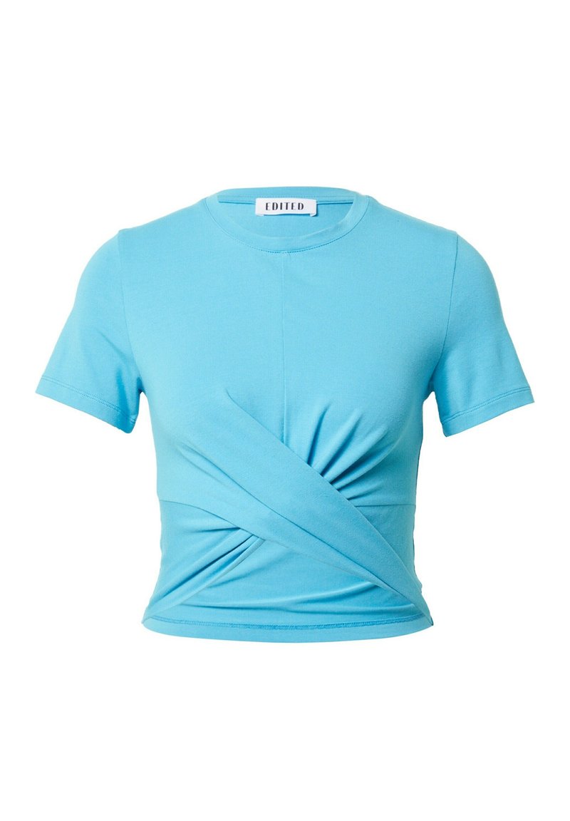 EDITED T-shirt basic blauw EDITED T-shirt basic blauw