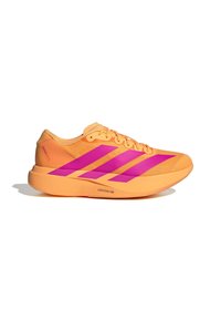 ADIZERO EVO SL - Baskets basses - flash orange/shock pink/iron metallic