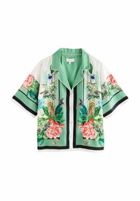 REGULAR FIT - FLORAL BUTTON THROUGH SET - Pyjama - green floral