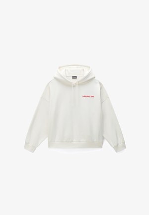 Napapijri, B-ARAL - Sweatshirt - white whisper