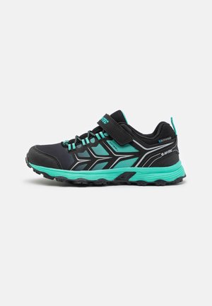 SCOOBY LOW WP UNISEX - Hiking shoes - black/florida keys/silver