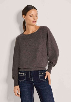 MADELEINE, Trui - brown   melange