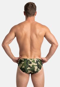 Mr Ukko Costume da bagno a slip - camo green