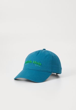 6 PANEL GRAPHIC - Cap - bluesteel