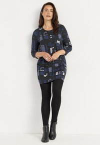 Cellbes of Sweden Longsleeve - blue   black   patterned