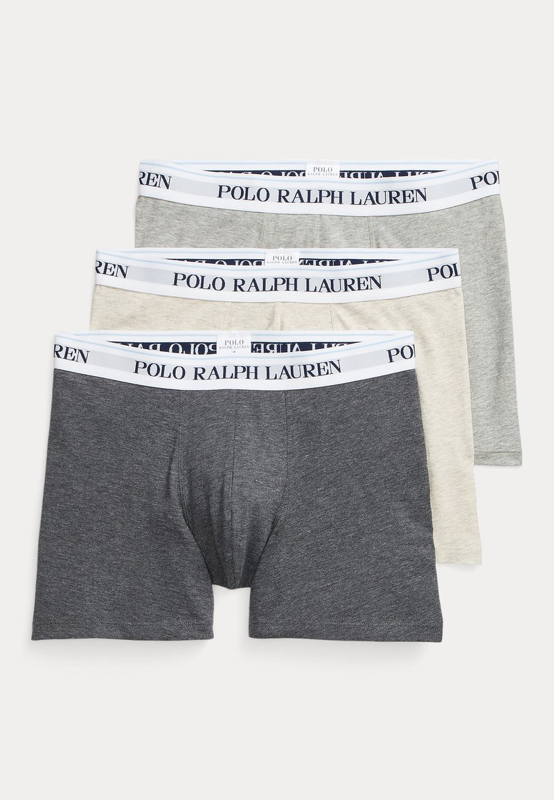 Polo Ralph Lauren 3 PACK - Ozke boksarice - grey heather