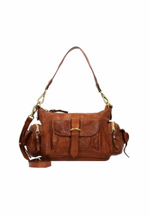 ELDA SCHULTERT 23 CM - Borsa a mano - cognac