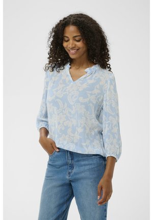 KARIANI PRINTED AMBER BLOUSE - Blouse - powder blue chalk paisley