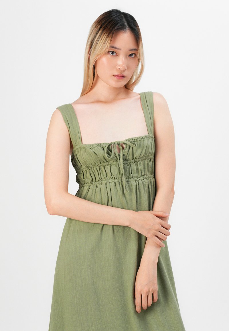 Roxy PARADISE WINDS - Day dress - oil green/khaki - Zalando.ie Roxy PARADISE WINDS - Day dress - oil green/khaki - Zalando.ie