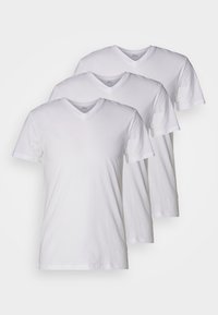 V NECK 3 PACK - Undertrøye - white