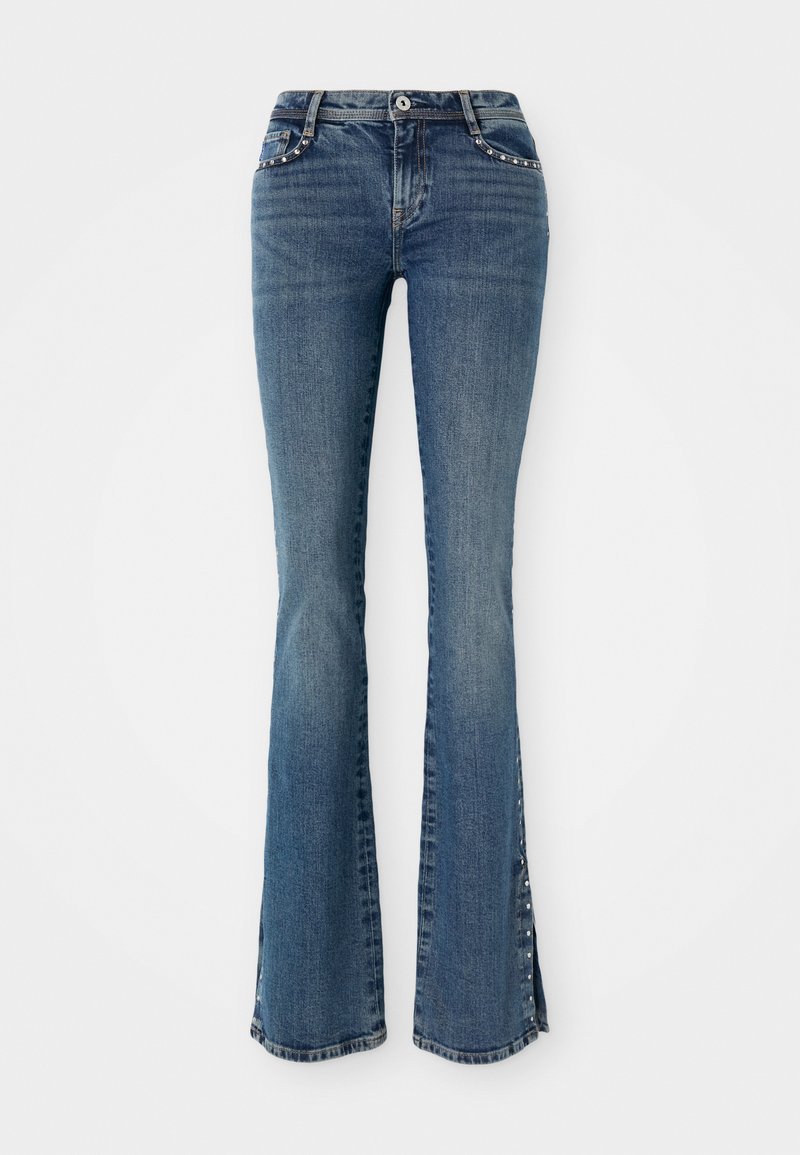 HUGO Bootcut jeans blauw