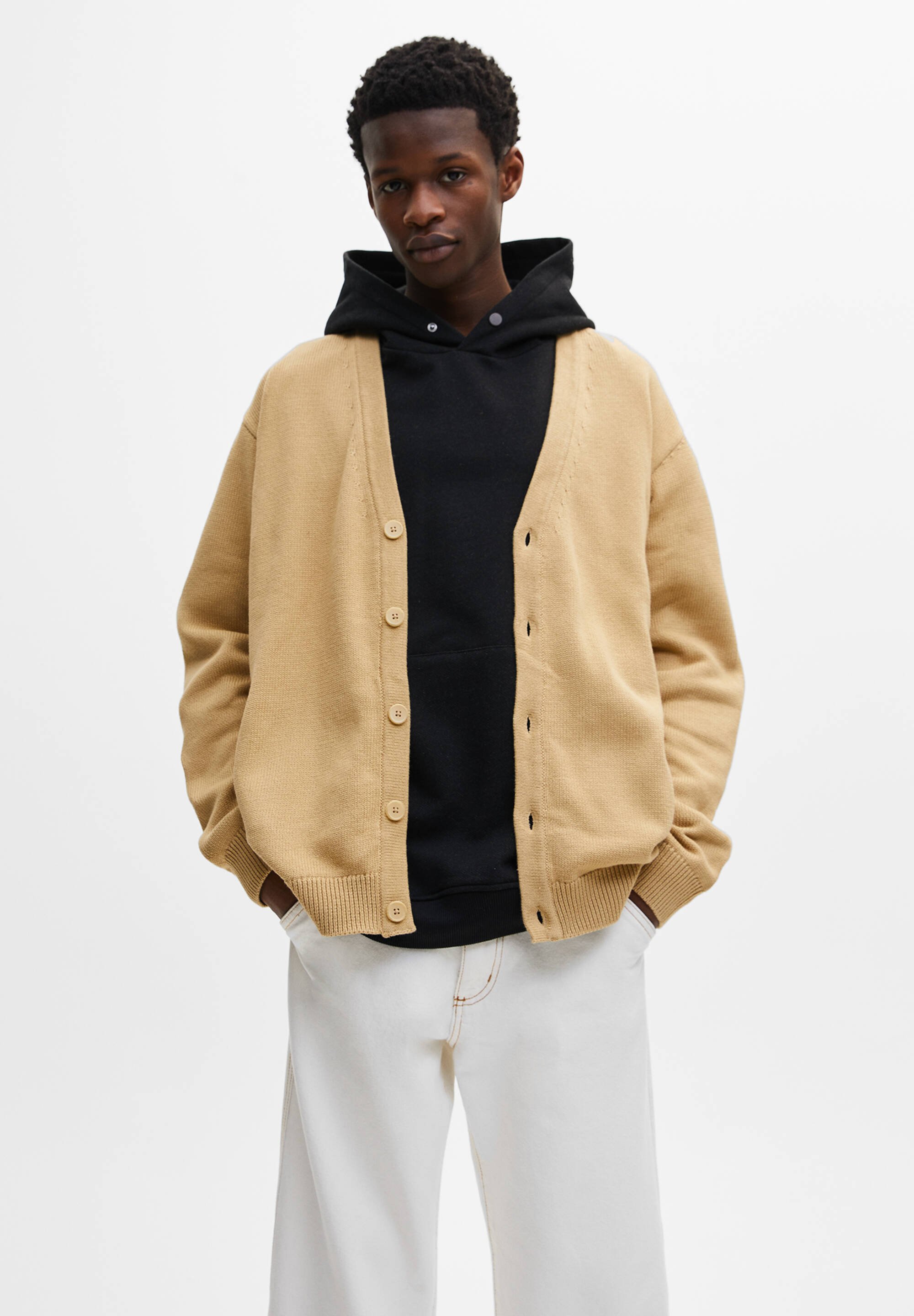 PULL\u0026BEAR BASIC COLOURED - Cardigan 