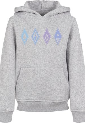DISNEY FROZEN 2 ELEMENTS SYMBOLS - Kapuzenpullover - heather grey