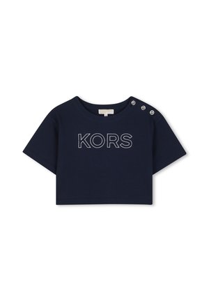 MET KORTE MOUWEN - T-Shirt print - bleu cargo