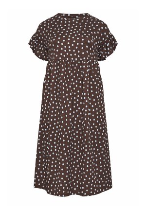 Yours Clothing, PLUS SIZE MAXI DRESSES - Vestido informal - chocolate