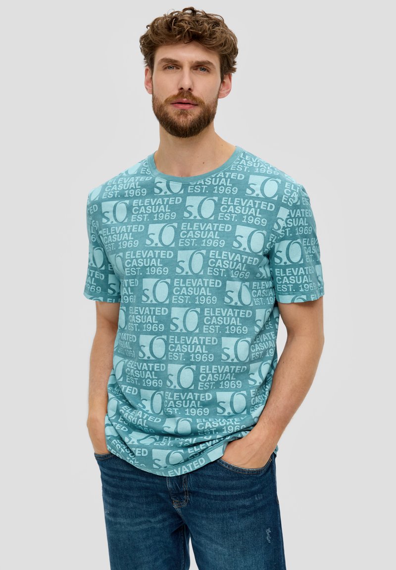 s.Oliver - T-shirt z nadrukiem