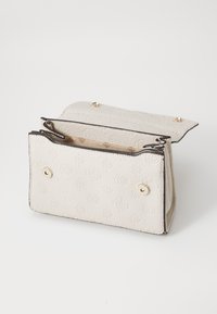 Guess CRESIDIA XBODY FLAP - Cross body bag - bone