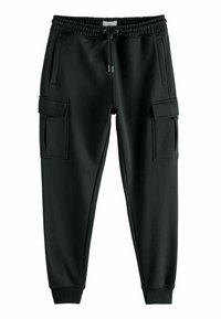 PREMIUM RICH REGULAR FIT - Oldalzsebes nadrágok - black
