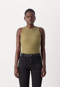 Scotch & Soda RACER TANK - Μπλούζα - olive