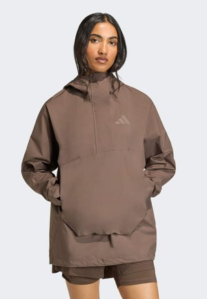 XPLORIC 2.5 LAYER CLIMAPROOF ANORAK - Windbreakers - trace brown
