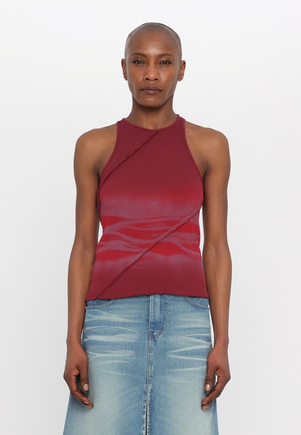 BIAS TANK - Top - ruby fog