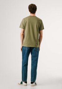 Pepe Jeans ORIGINAL - Jednoduché tričko - military green