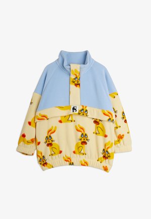 Mini Rodini, RABBIT HALFZIP SWEATER UNISEX - Sweat polaire - yellow
