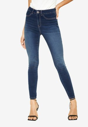 HIGH WAISTED - Jeans Skinny Fit - dark blue
