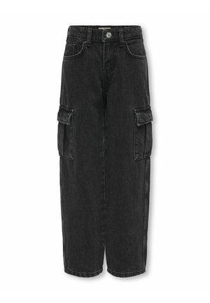 MIT WEITEM BEIN - Relaxed fit jeans - washed black