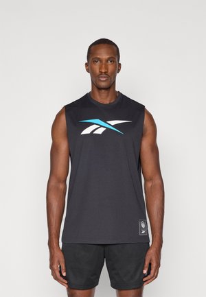 BASKETBALL LOGO TANK - Top - black
