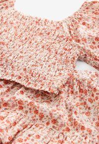 Next SET REGULAR FIT - A-linjainen hame - soft orange ditsy