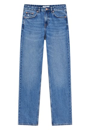 Jean droit - dark-blue denim