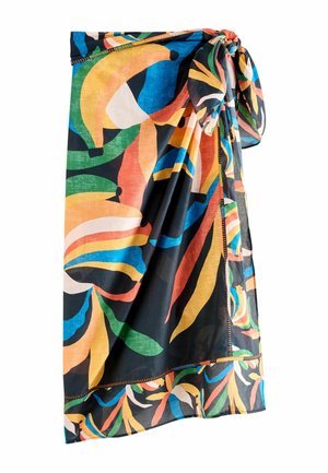Never Fully Dressed REGULAR FIT - SARONG COVER-UP . - Accesoriu plajă - black banana
