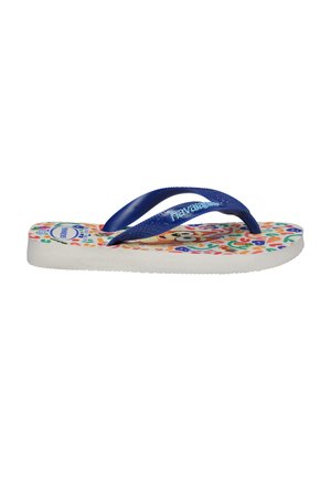 Havaianas KIDS BLUEY UNISEX - Chanclas de dedo - white marine blue