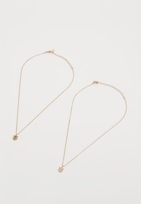 BESTIES SET - Collar - gold-coloured/clear multi