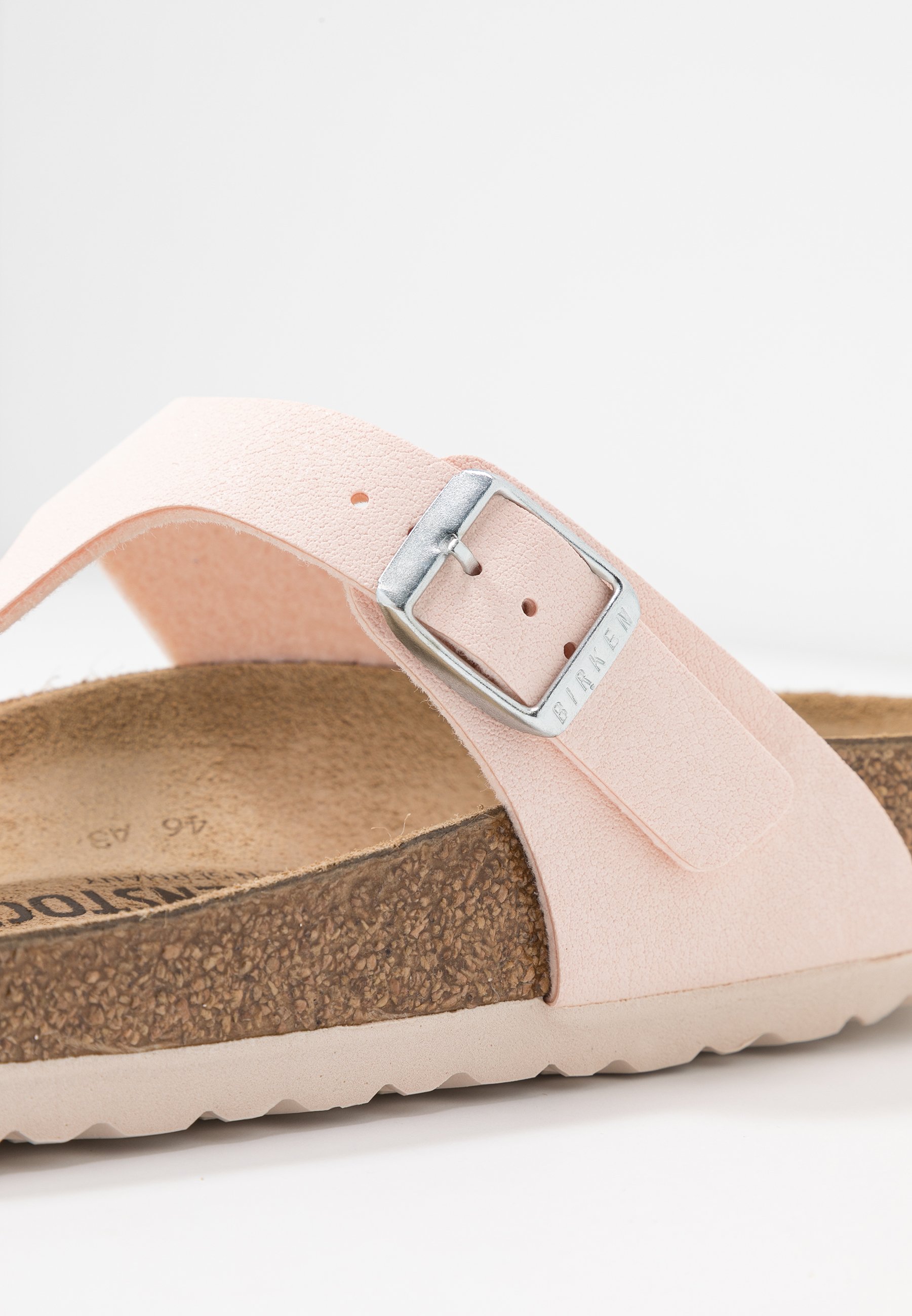Birkenstock GIZEH - Zehentrenner - brushed light rose/rosa - Zalando.de