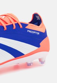 adidas Performance PREDATOR ELITE FIRM GROUND - Scarpe da calcio per terreni duri - lucid blue/footwear white/solar red
