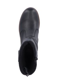 Rieker Botines con plataforma - black