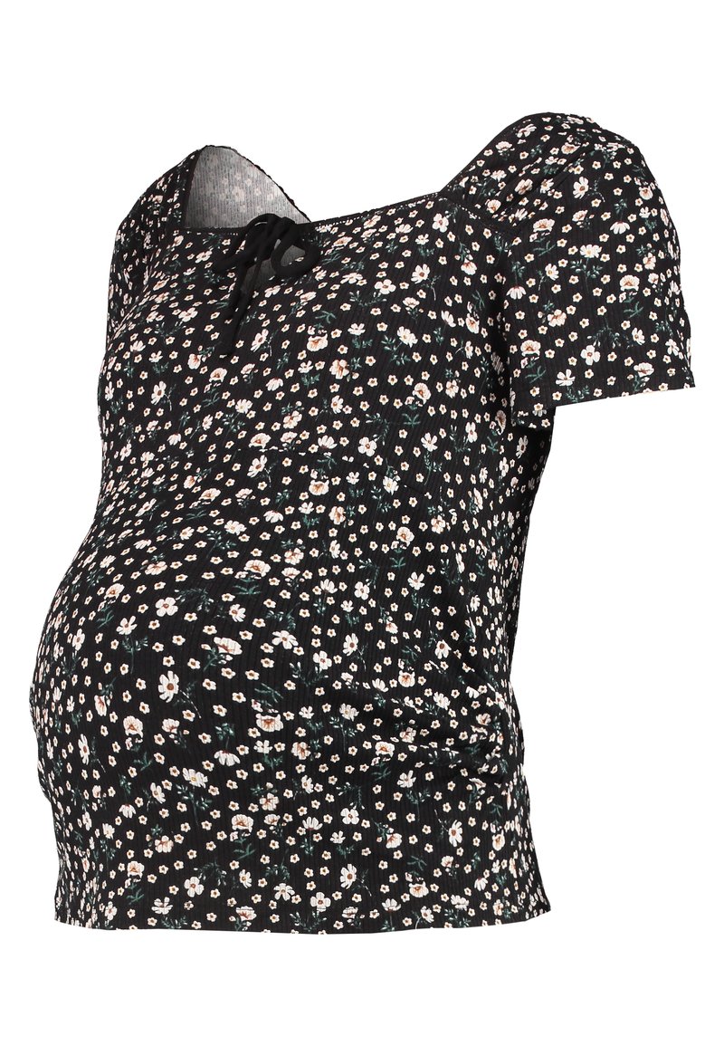 Dorothy Perkins Maternity T-shirt print zwart