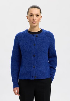 SLFLULU CARDIGAN - Cardigan - dazzling blue