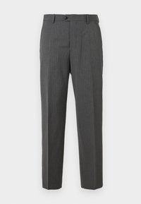 SLHRELAXED LIAM PINSTRIPE  - Broek - medium grey melange