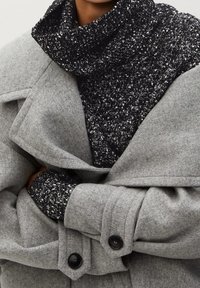 Mango Strickpullover - black